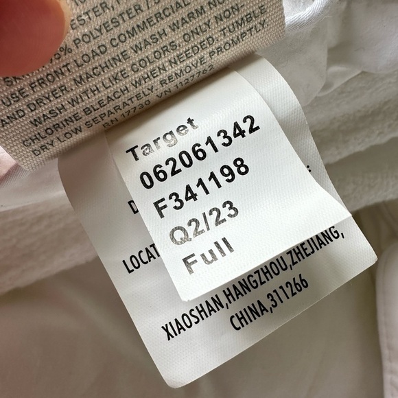 Casaluna Full Mattress Cover White - Picture 9 of 12